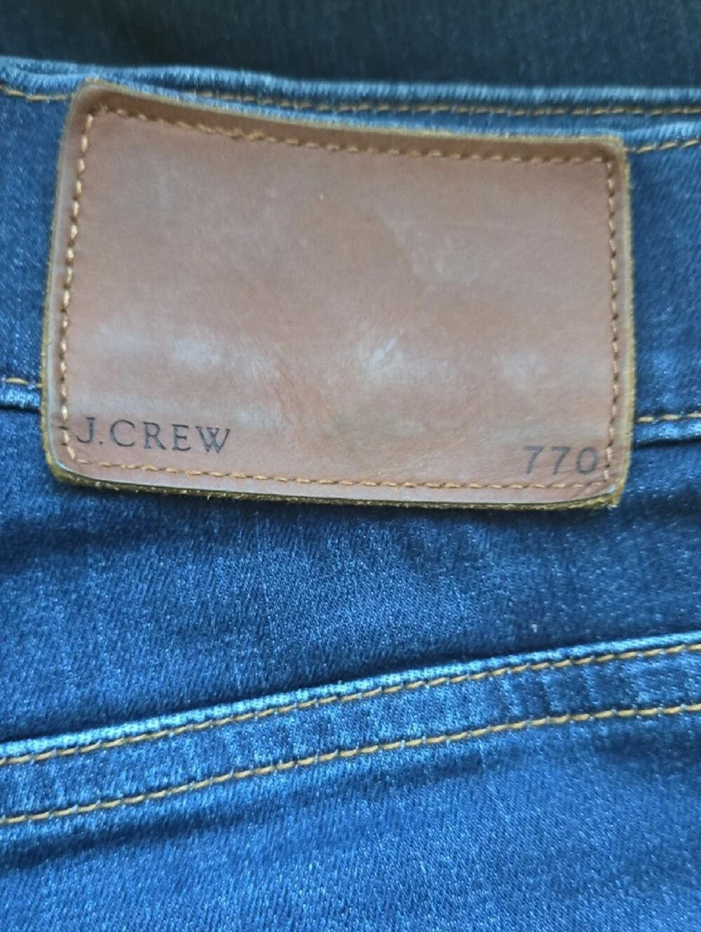 J. Crew Men's Indigo Slim Straight Jeans
